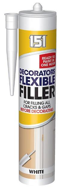 (image for) Decorators Flexible Filler White 310ml Cartridge