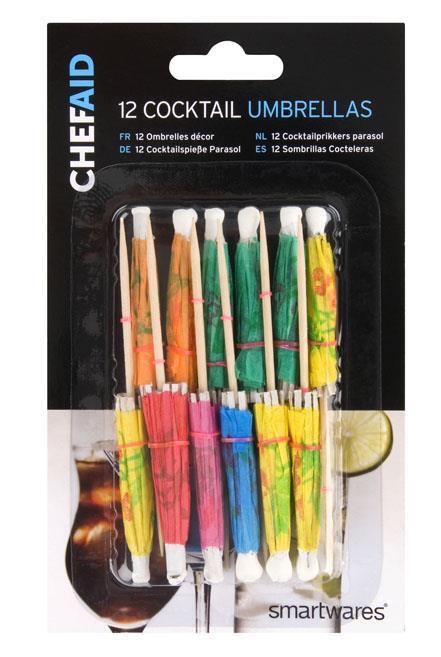 (image for) Chef Aid Cocktail Umbrellas Pack Of 12