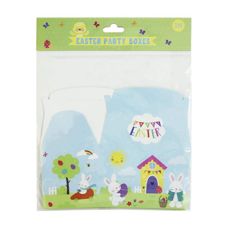 Easter Party Boxes 3 Pack