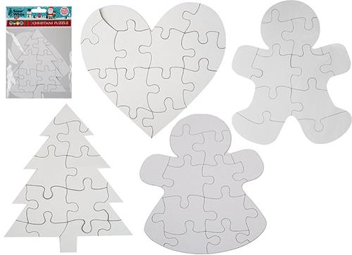 Make Your Own Christmas Puzzle Set Of 2