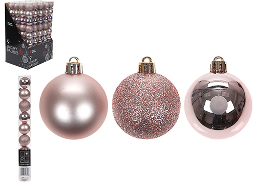 (image for) 8 PACK OF 5CM BAUBLES