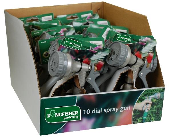 (image for) Garden 6 Dial Chrome Spray Gun