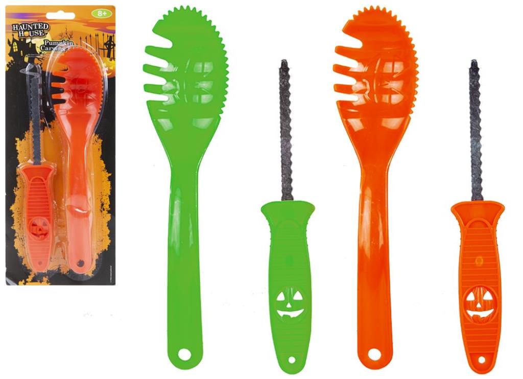 Halloween Pumpkin Carving Kit Tool Set 2 Pack