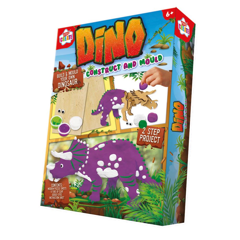 Kids Create Build & Mould Your Own Dinosaur