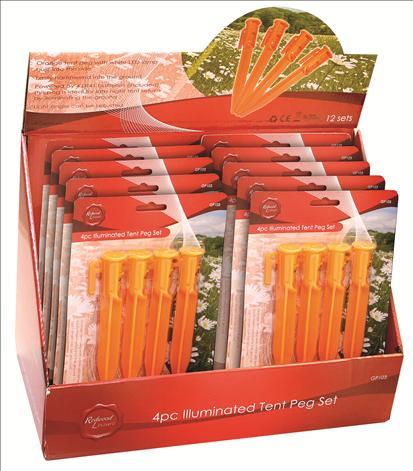 (image for) Blackspur 10Pc Small Tent Pegs