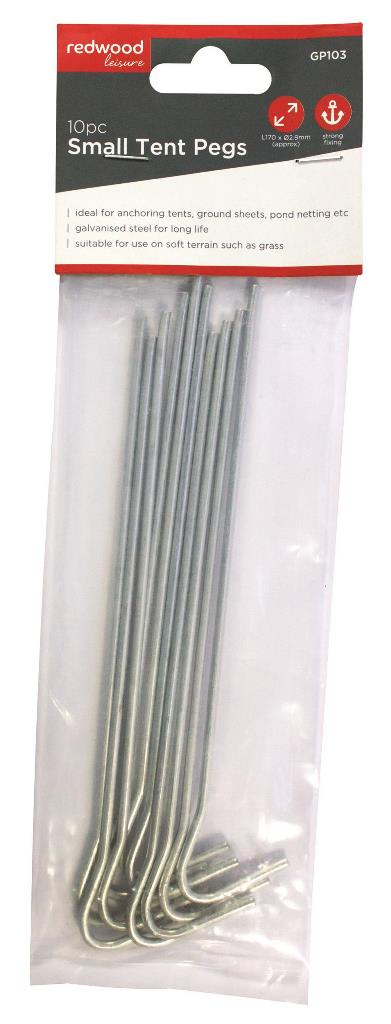 Blackspur 10Pc Small Tent Pegs