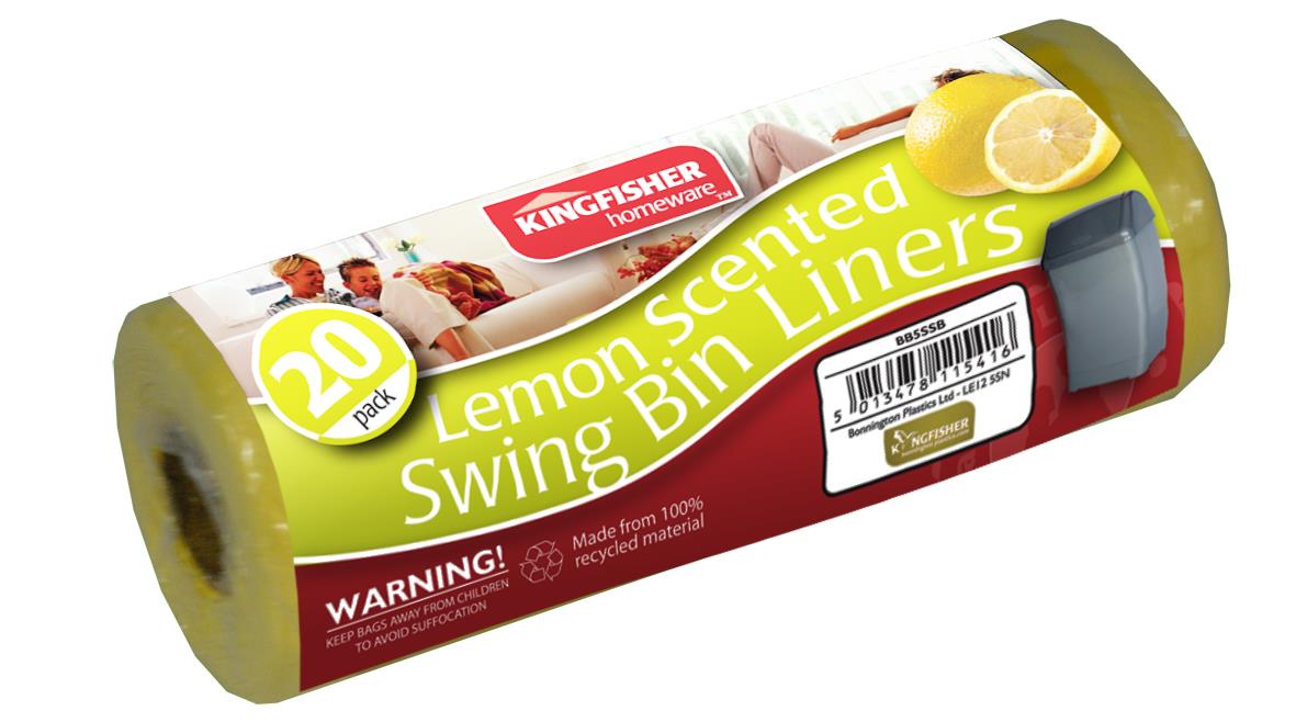 (image for) 20 Scented 50L Swing Bin Liners