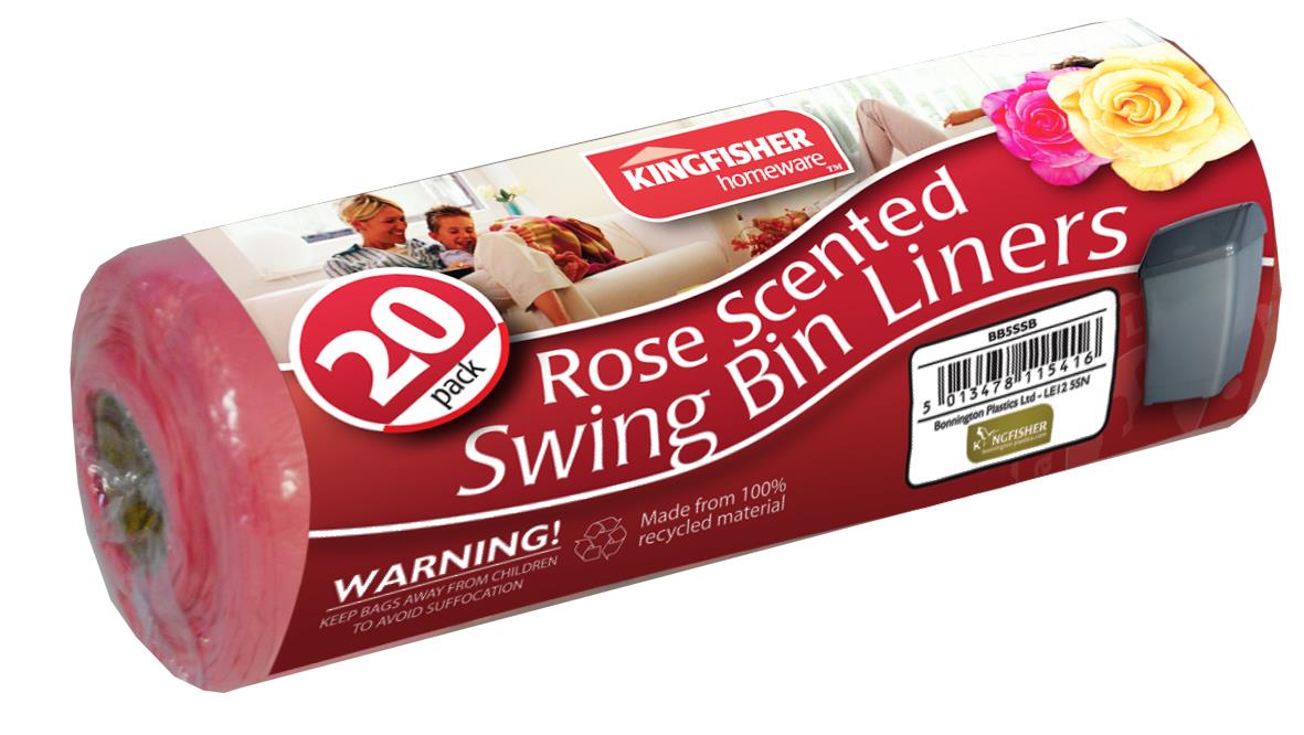 (image for) 20 Scented 50L Swing Bin Liners