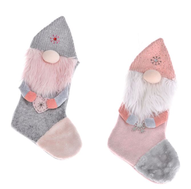 (image for) Red And Gold Reindeer Santa Sack 70 x 50cm