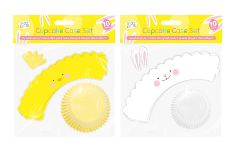 (image for) Easter Character Cup Cake Set 10 Pack