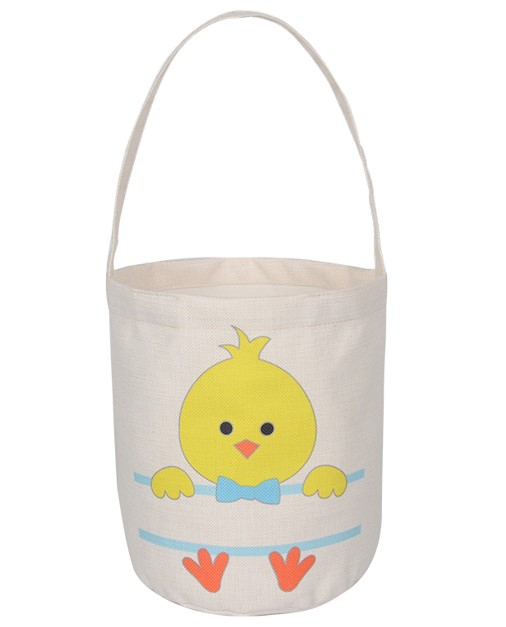 Easter Cotton Chick Bucket