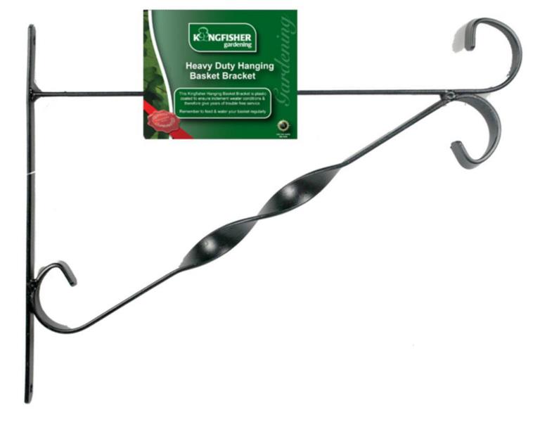 GARDEN 12 INCH HANGING BASKET BRACKET