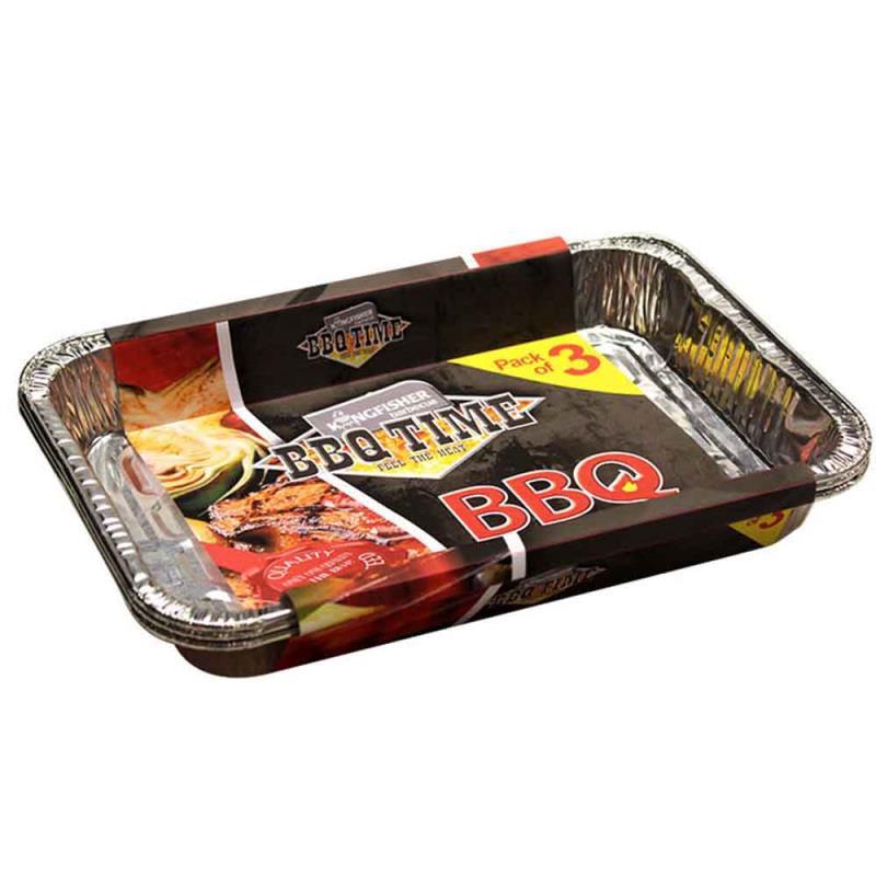 (image for) Oblong Foil Pie Dishes 6 Pack