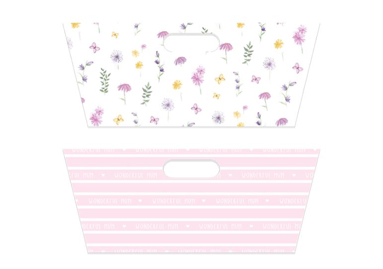 MOTHER'S DAY PRINTED HAMPER TRAY 30CM