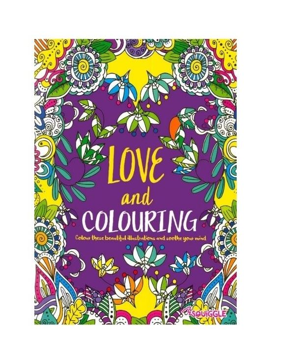 (image for) A4 Adult Colour Therapy Book ( Assorted Designs )