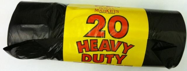 (image for) Heavy Duty Deluxe Refuse Sacks 20 Pack