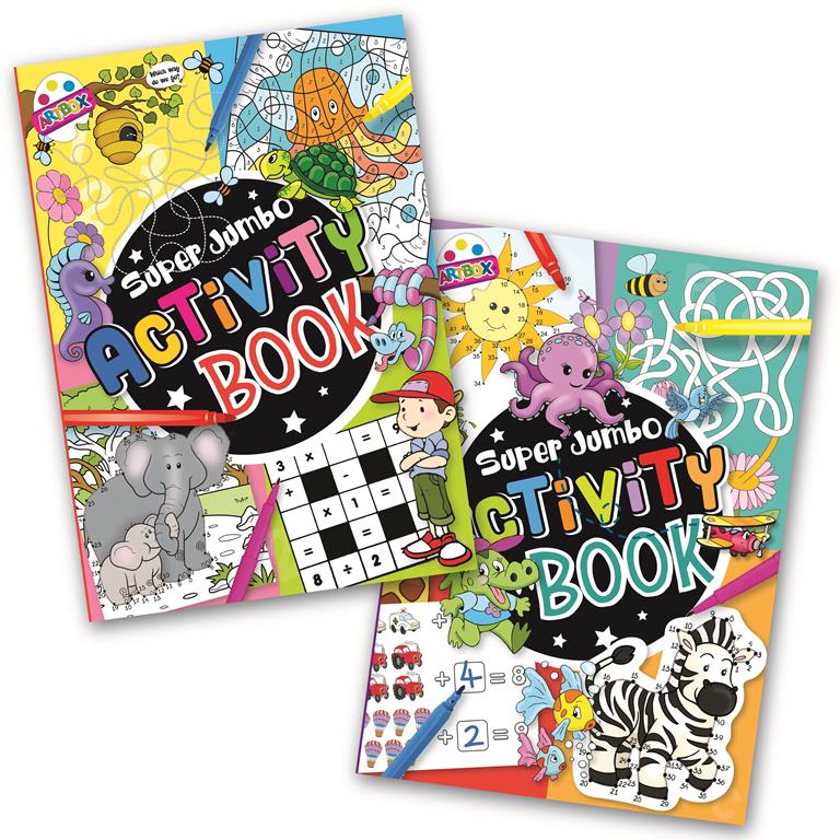 (image for) Tallon Super Jumbo Activity Book