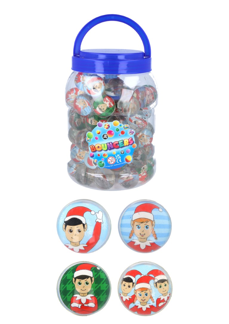 Elfin Around Bouncy Balls / Jet Balls (3.3cm) X 72Pc (17p)