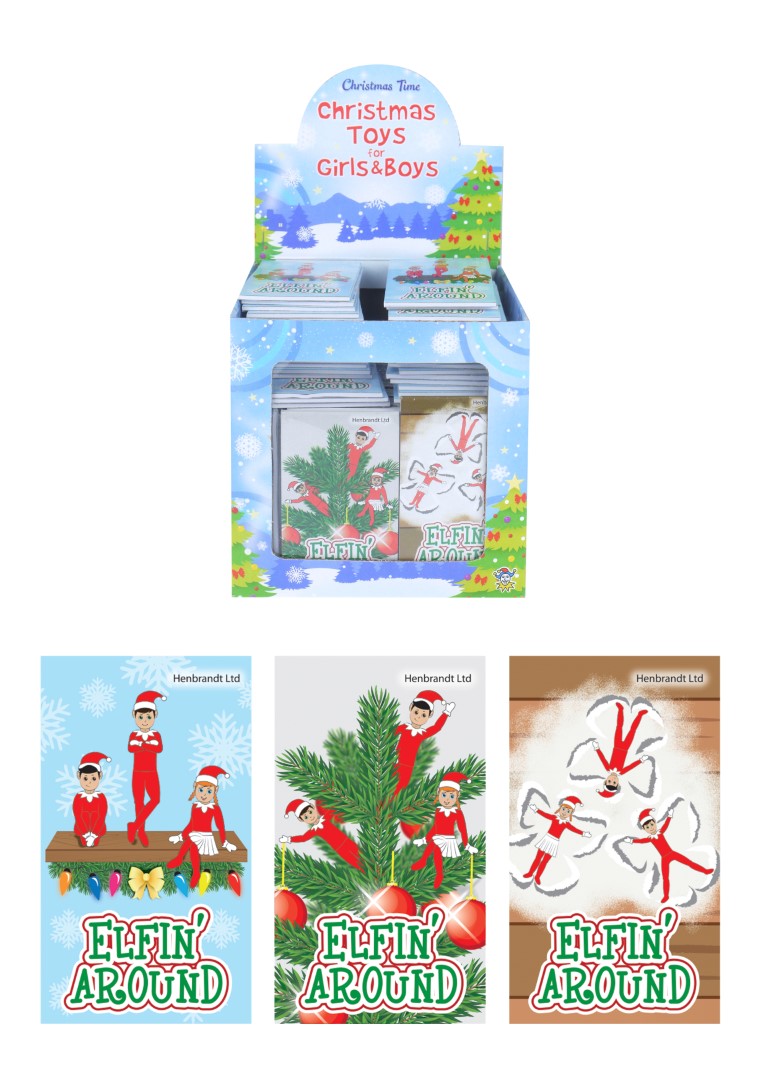 Mini Elfin Around Notebooks x 168 ( 8p Each )