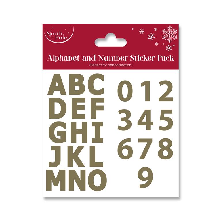 Personalised Sticker Pack Of 6