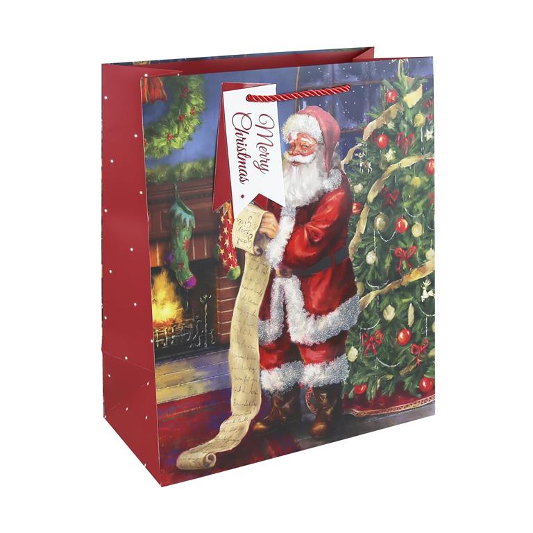 Traditional Santa Large Bag (265mm x 330mm x 140mm) Mm)
