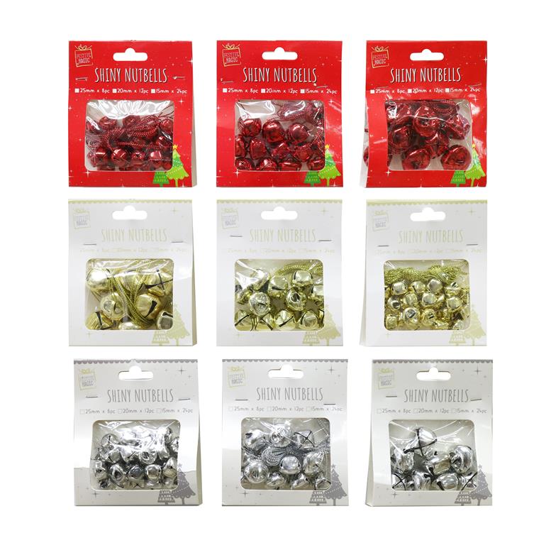 Nutbells Shiny Mega Mix 15/20/25Mm