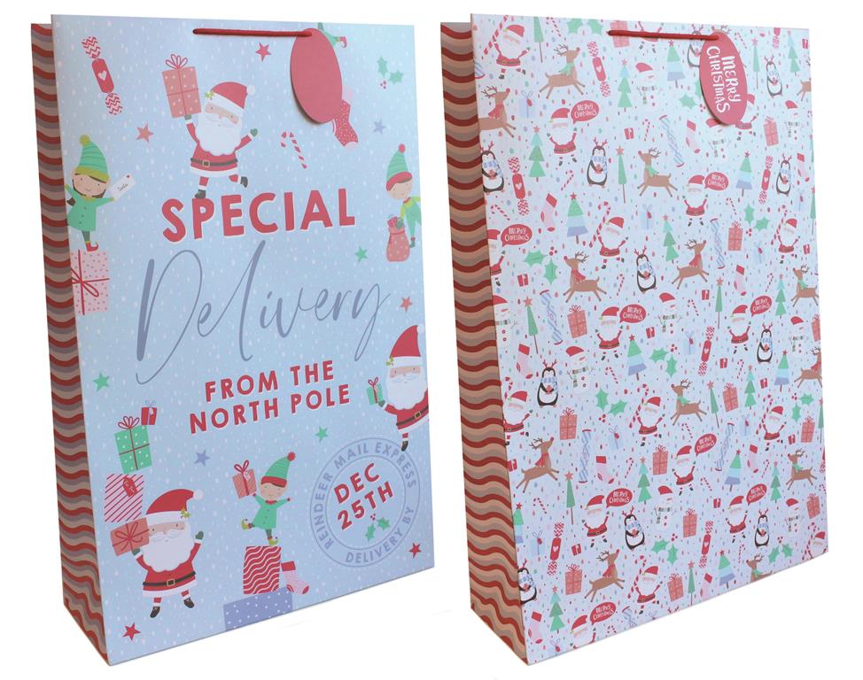 Gift Bag Christmas Special Delivery Super Jumbo (46.5 X 70 X 16cm)