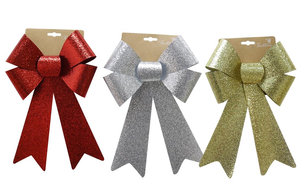 Luxury Glitter Bow Large 22cm x 35cm