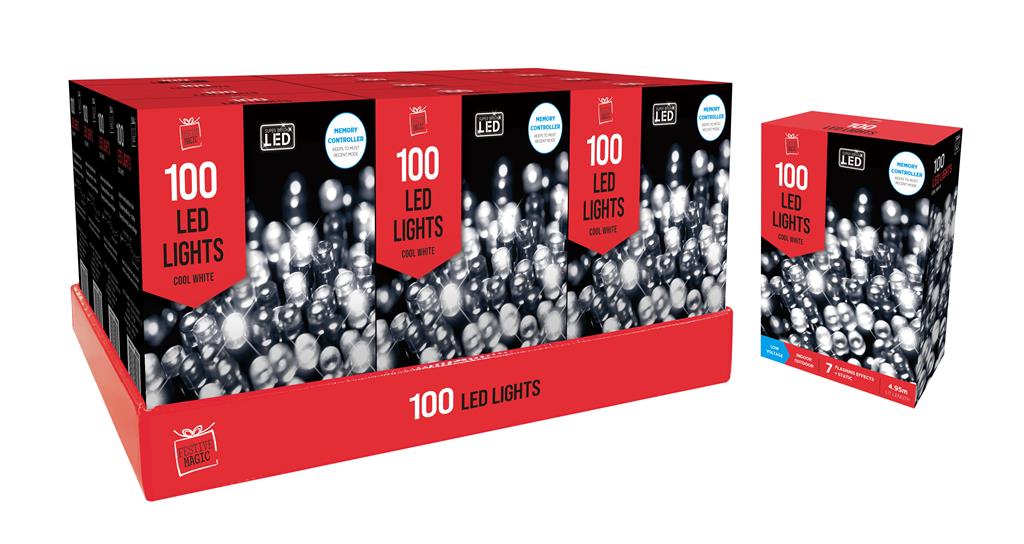 LED Lights 100 White