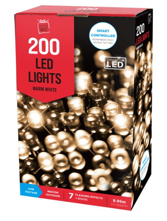 LED Lights 200 Warm White