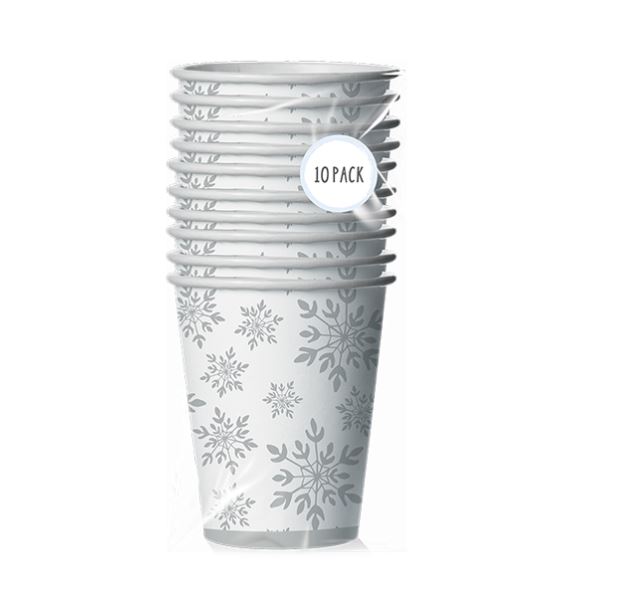 Foiled Paper Cups 10 Pack